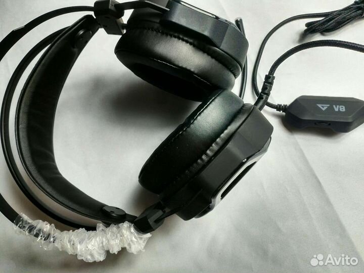 Наушники игровые, для пк, с подсветкой