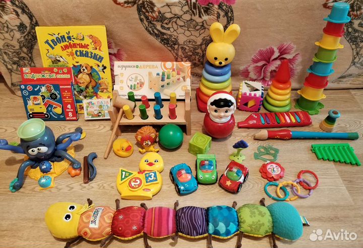 Развивающие игрушки пакетом