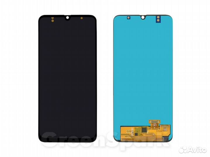 Дисплей для Samsung A305F Galaxy A30 +тач черный