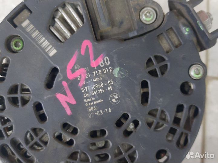 Генератор bmw N52B25