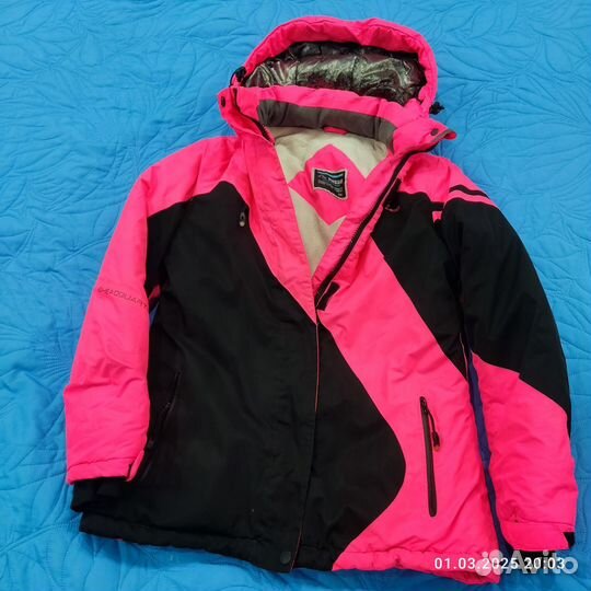 Куртка зимняя для девочки 146 лыжная