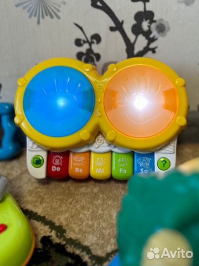 Игрушки пакетом музыкальные, цена за всё
