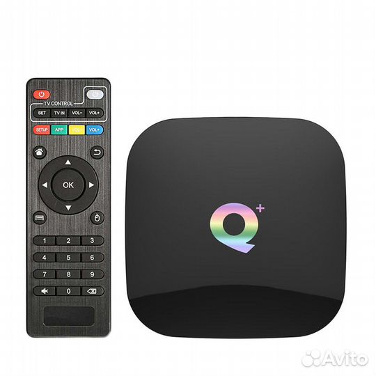 Медиа плеер Q plus cortex A53, android 9 4/32 гб