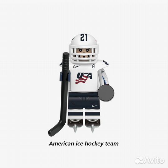 Набор минифигурок Lego Хоккеисты 8 шт