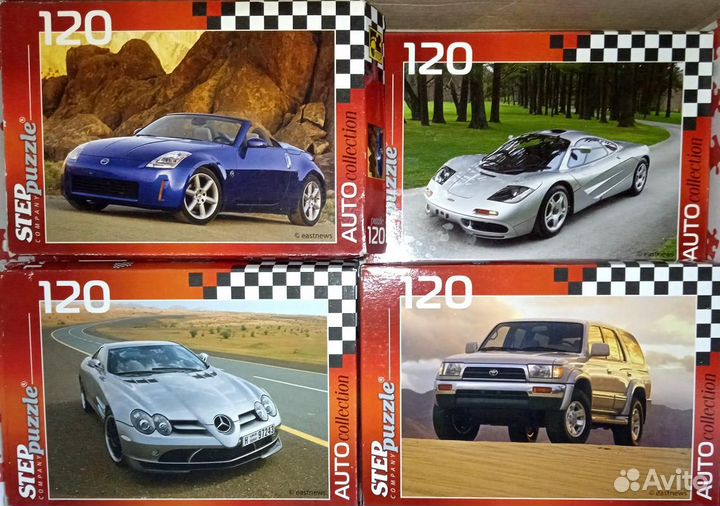 Пазлы новые 80, 120 элементов