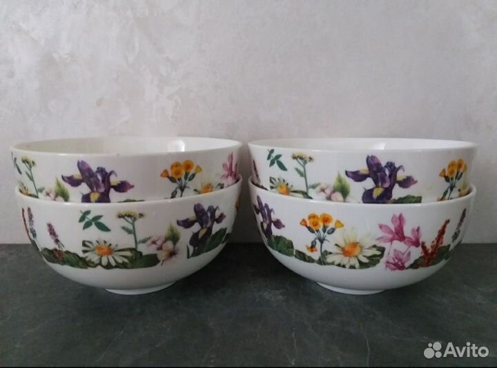 Тарелки пиалы салатники миски супницы новые