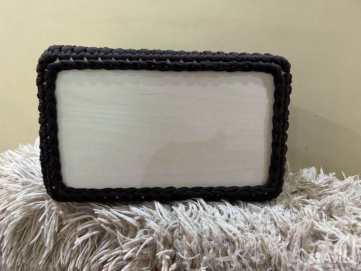 Корзина вязаная для хранения