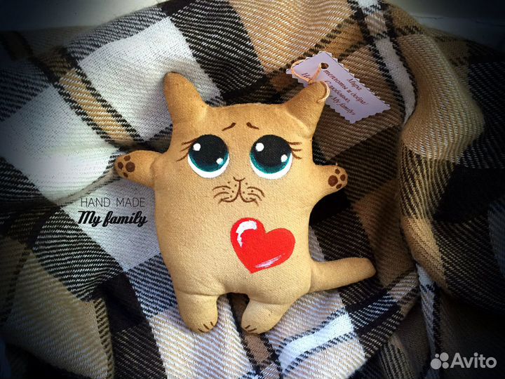 Ароматная кофейная игрушка признание hand made