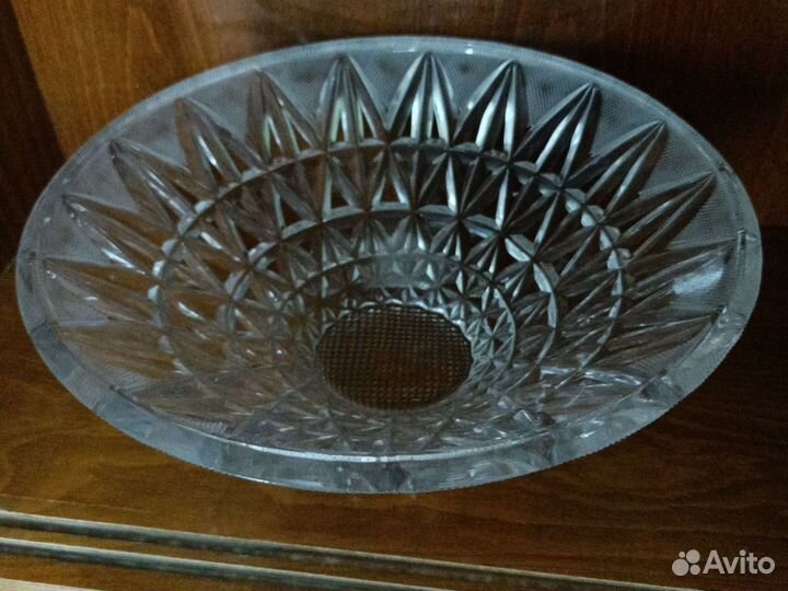 Ваза для фруктов СССР d 24см