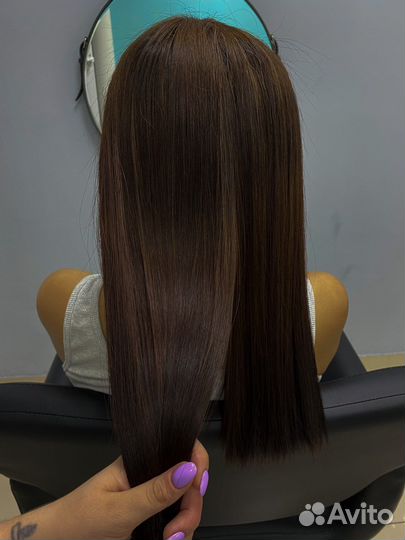 Кератиновое выпрямление ботокс с вытяжкой