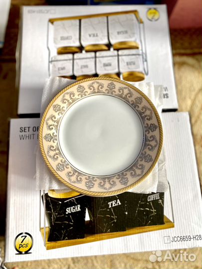 Новые Тарелки фарфор 5 штук