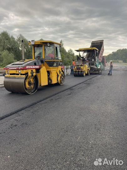 Асфальтирование укладка асфальта