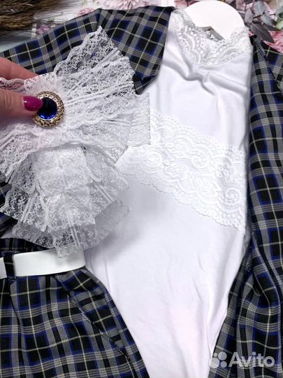 Школьная форма тройка для девочки 128 размера