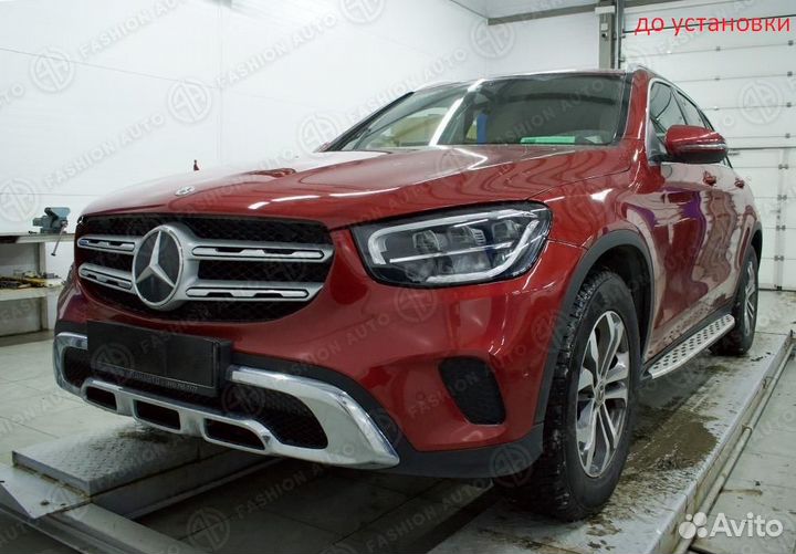 Бампер передний 6.3 AMG Mercedes GLC 253 рестайл