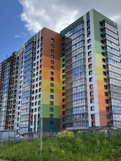 2-к. квартира, 59,2 м², 12/17 эт.