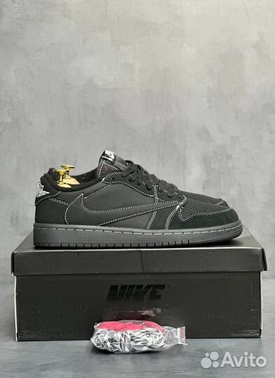 Nike air jordan 1 travis scott black phantom