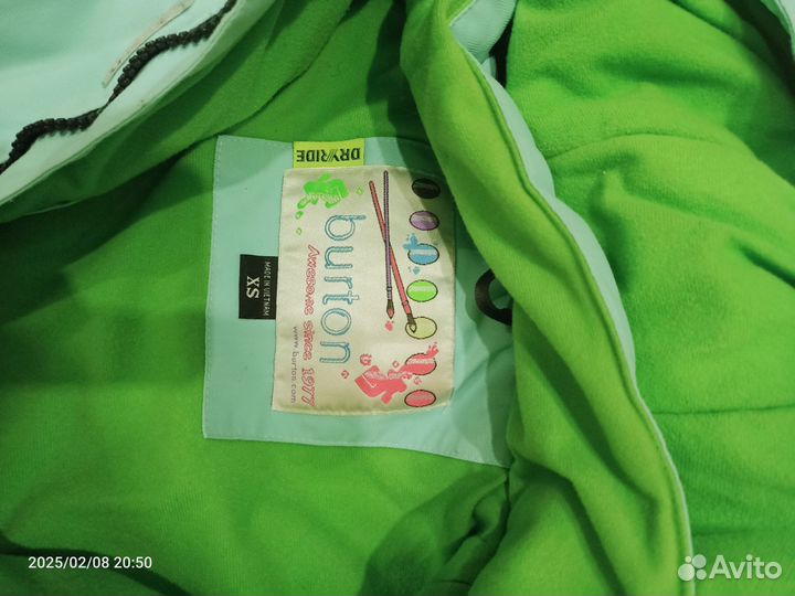 Горнолыжная куртка женская xs 42