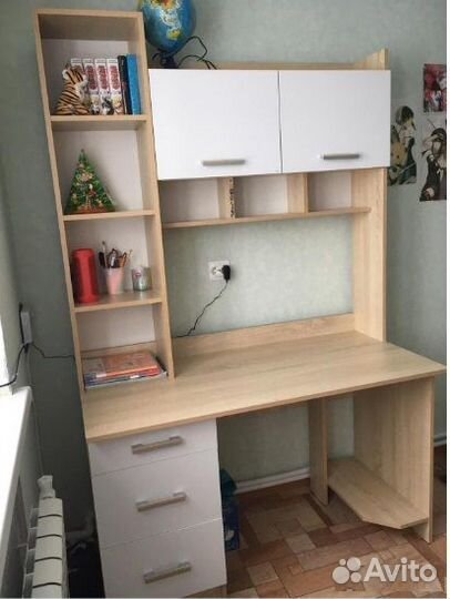 Письменно-компьютерный сто Дуб сонома