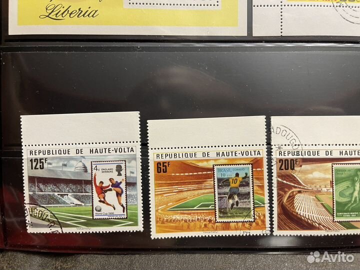 Марки. Зарубежный спорт. Футбол