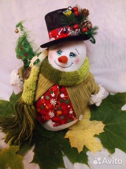 Интерьерный Снеговик Декабрюша