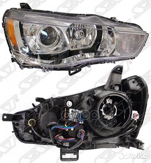 Фара mitsubishi outlander XL 10-13 RH под ксенон
