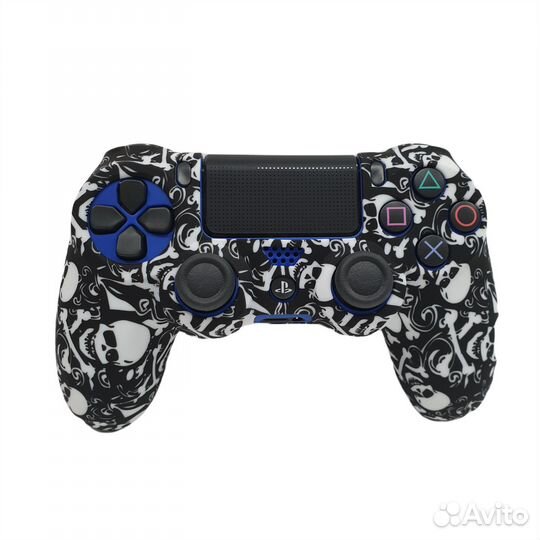 Силиконовый чехол на геймпад PS4