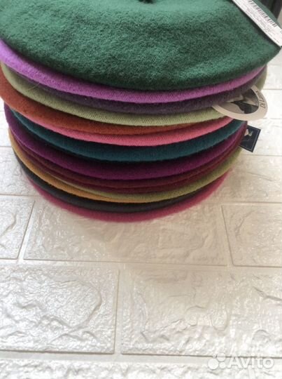 Берет шерсть 100