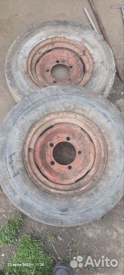 Колеса с балкой для изготовления прицепа