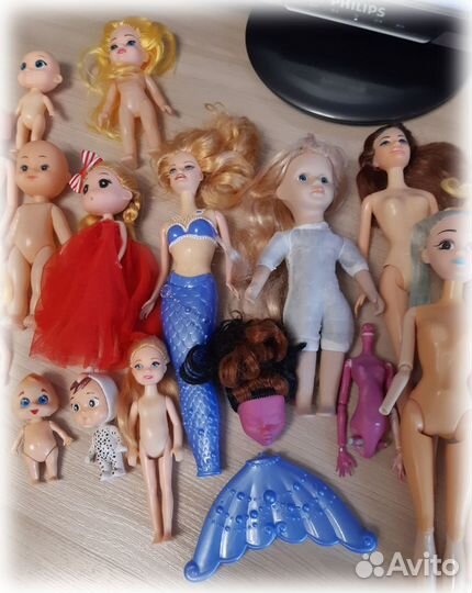 Куклы пакетом отдам