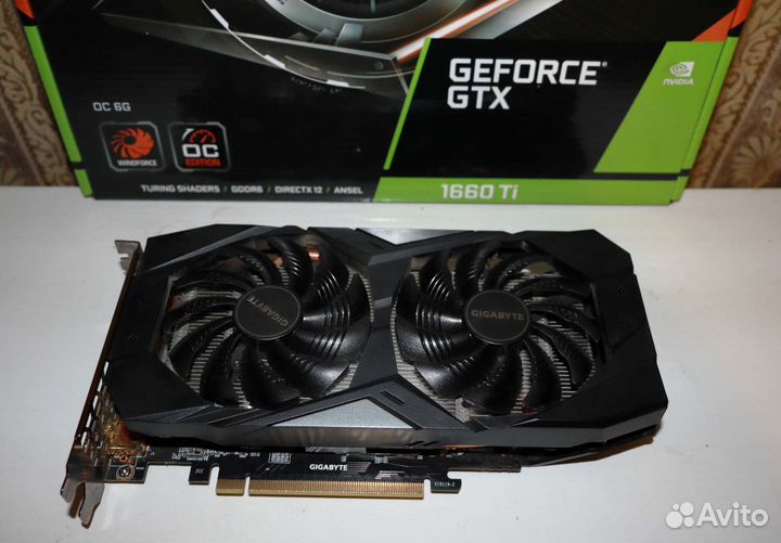 Видеокарта gtx 1660 ti