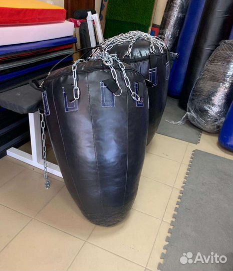 Боксерский мешок 130*40 см, 45 кг