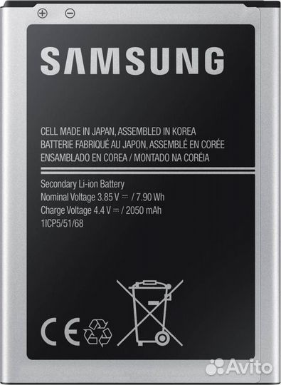 Аккумулятор samsung eb-bj120cbe