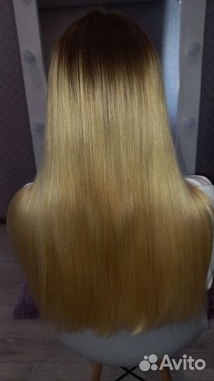 Кератиновое выпрямление волос