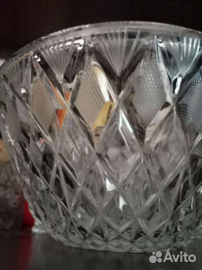 Ваза хрустальная для фруктов