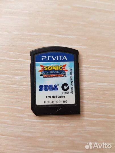 PS Vita Sonic & All-Star Racing Transformed