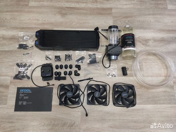 Сжо Alphacool Eissturm Hurricane Copper 45 3x120