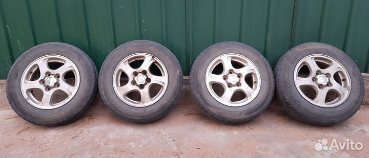 Литые диски r15 от Mitsubishi Pajero Mini