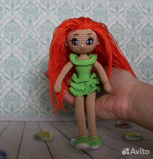 Интерьерная каркасная кукла Анжелика