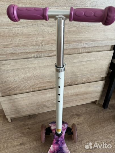 Самокат детский трехколесный reaction