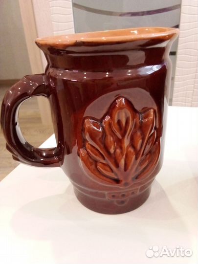 Кружка пивная керамическая, СССР