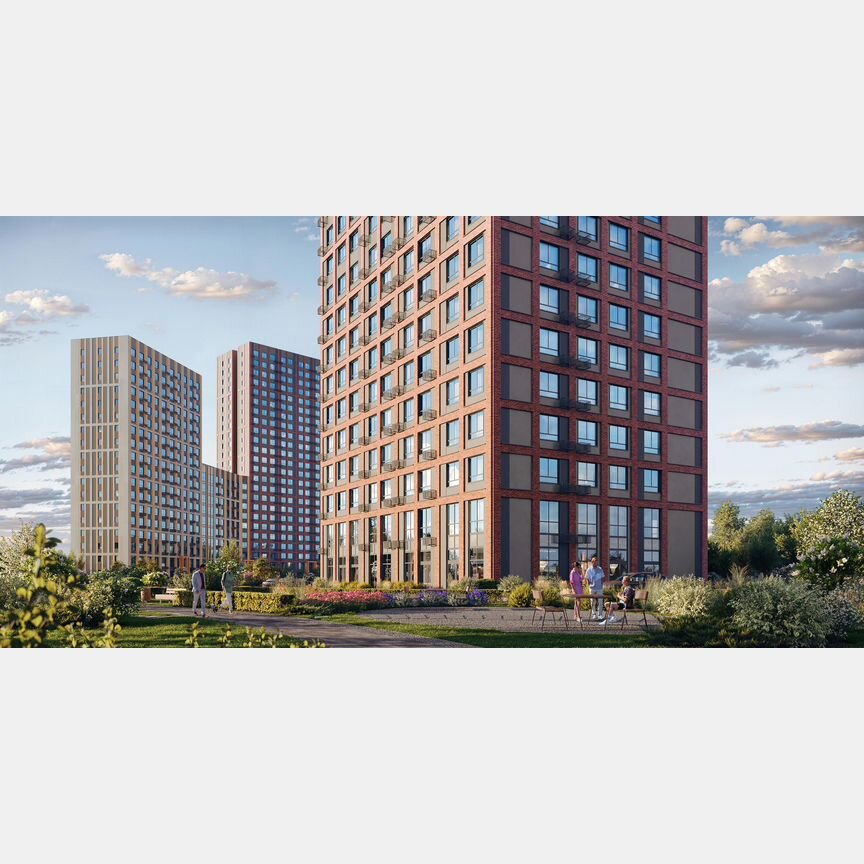 2-к. квартира, 58,9 м², 9/9 эт.