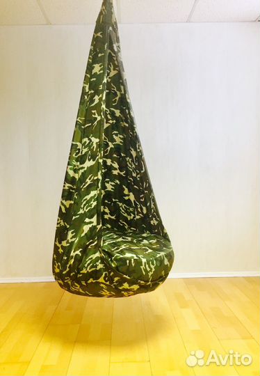 Кресло качели Капля XL Пиксель Оксфорд 600