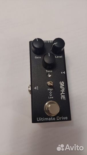 Гитарная педаль эффектов овердрайв