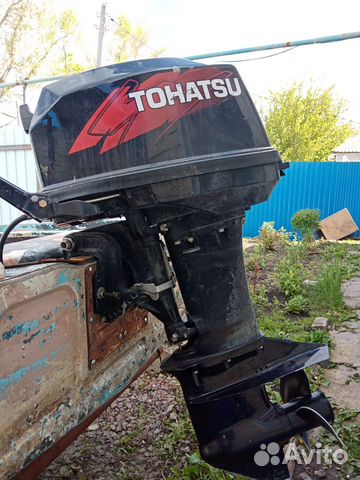 Лодочный морор Тохатсу40