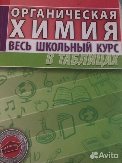 Химия :весь школьный курс в таблицах