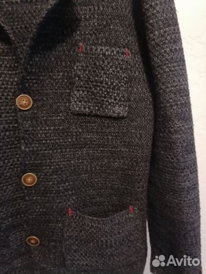 Мужской вязаный кардиган