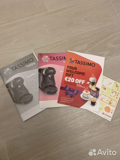 Кофеварка Bosch Tassimo Happy TAS1002V