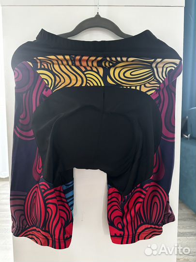 Велотрусы с памперсом и джерси размер 46-48