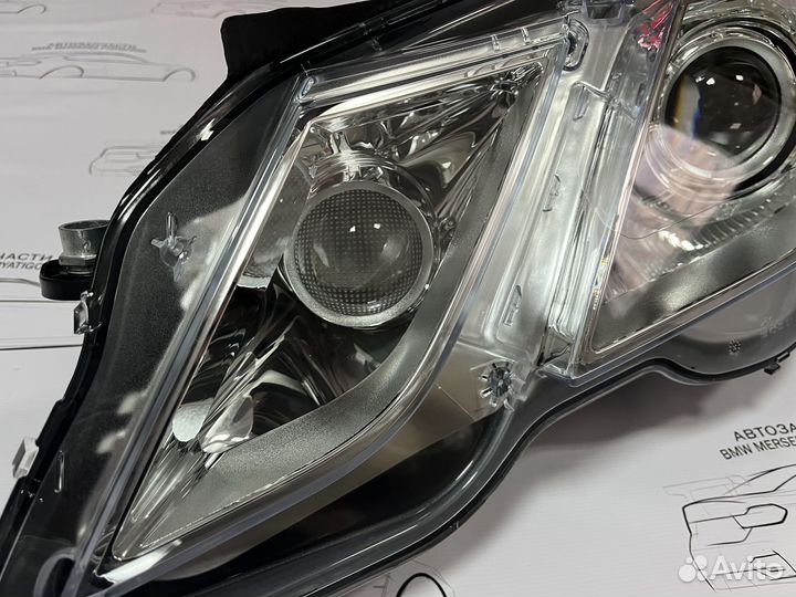 Передняя левая фара Mercedes W212 дорестайлинг