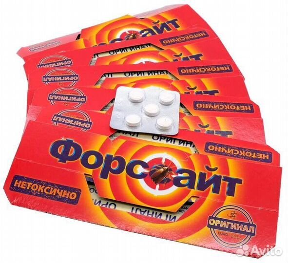 Клеевые ловушки для тараканов форсайт с таблетками